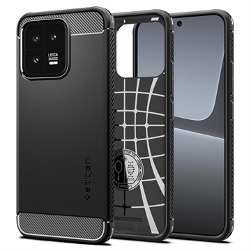 Coque Xiaomi 13 en TPU Spigen Rugged Armor - Noire