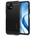 Coque Xiaomi Mi 11 Lite 5G en TPU Spigen Rugged Armor - Noire