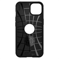 Coque iPhone 13 en TPU Spigen Rugged Armor - Noire