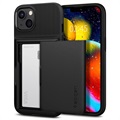 Coque iPhone 13 Spigen Slim Armor CS - Noire