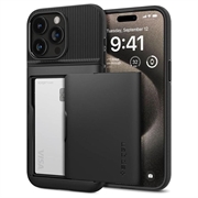 Coque iPhone 15 Pro Spigen Slim Armor CS - Noire