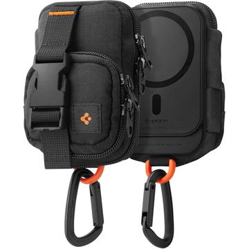 Spigen Snap Zip Pochette / étui organisateur MagSafe - Noir