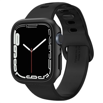 Coque Apple Watch Series 7 Spigen Thin Fit - 45mm - Noire