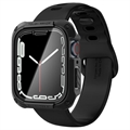 Coque Apple Watch Series 7 avec Verre Trempé - 45mm - Noire