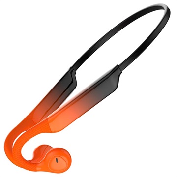 Bluetooth 5.0 Casque à Conduction Aérienne Sport K9 - Orange / Noir