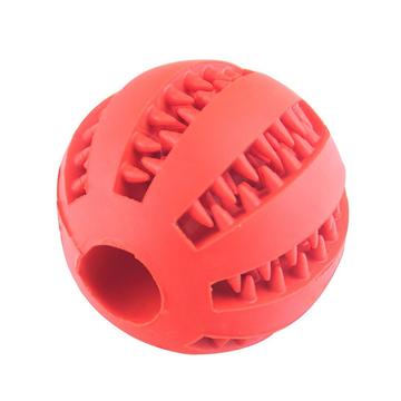 Balle à mâcher pour chiens avec distribution de nourriture - S - Rouge
