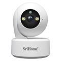 SriHome SH064 Caméra de sécurité intérieure 8MP - Blanc