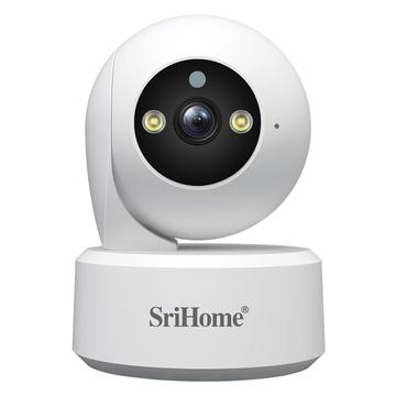 SriHome SH064 Caméra de sécurité intérieure 8MP - Blanc
