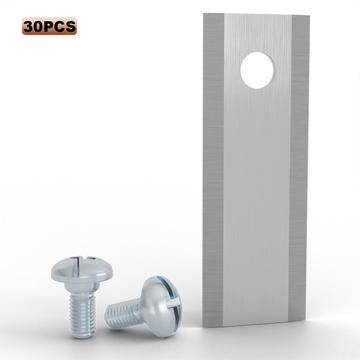Lames en acier inoxydable pour tondeuses à gazon robotisées Stiga série A et G - 36 Pcs.