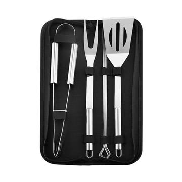 Ensemble de grillades en acier inoxydable avec sac de transport