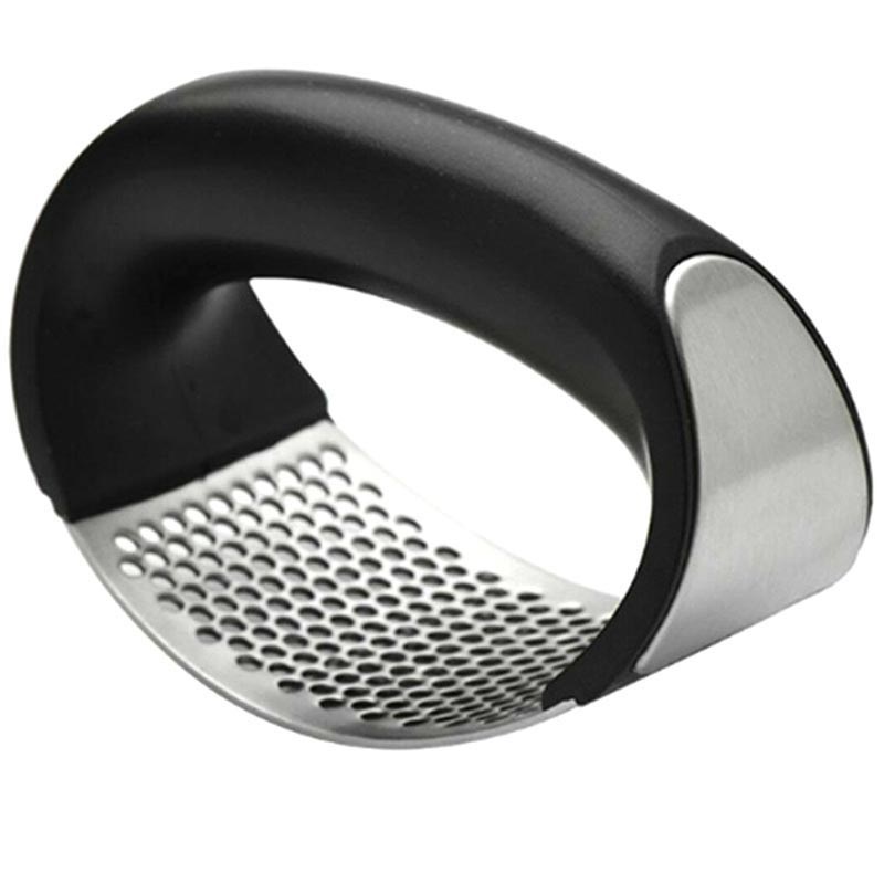 N/A Presse-ail en métal presseur Outil de Cuisine en Aluminium Gadgets de Cuisine poignée Ergonomique pour Un Effet de Levier et Une Compression Facile N/A Presse-ail en métal presseur Outil de Cuisine en Aluminium Gadgets de Cuisine poignée Ergonomique pour Un Effet de Levier et Une Compression Facile