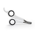 Coupe-ongles en acier inoxydable pour animaux de compagnie - Blanc / Noir