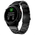 Bracelet Garmin Fenix 5/Forerunner 935 en Acier Inoxydable - 22mm - Noir