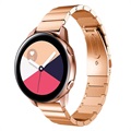 Bracelet Samsung Galaxy Watch Active en Acier Inoxydable - Rose Doré