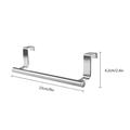 Porte-torchons / porte-serviettes en acier inoxydable pour porte d'armoire - Petit