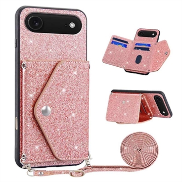 Coque avec Porte-Cartes iPhone Air Stardust - Rose