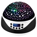 Starlight Projection Lamp and Music Box 012-18001 - Black