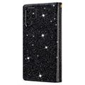 Étui Portefeuille Samsung Galaxy S22 Ultra 5G Série Starlight - Noir