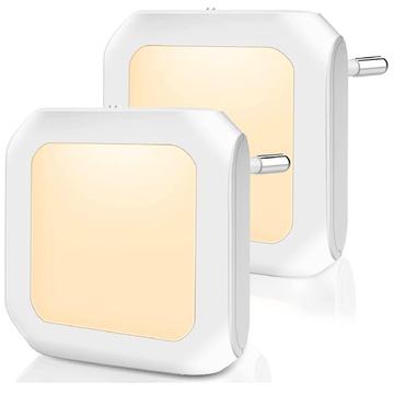 Détecteur de mouvement et veilleuse à gradation progressive - 2 Pcs.