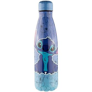 Bouteille d\'eau / Bouteille thermique en acier inoxydable Stitch - 500ml - Bleu