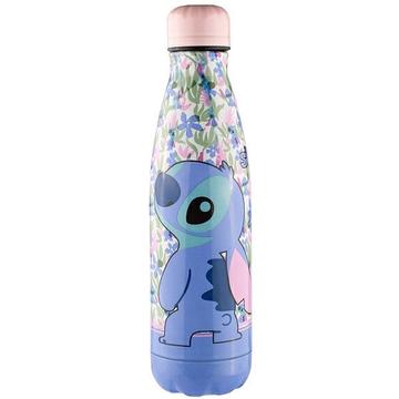 Bouteille d\'eau / Bouteille thermique en acier inoxydable Stitch - 500ml - Rose