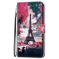 Étui Portefeuille Xiaomi Redmi 9C, Redmi 9C NFC - Série Style - Tour Eiffel