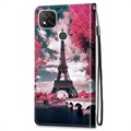 Étui Portefeuille Xiaomi Redmi 9C, Redmi 9C NFC - Série Style - Tour Eiffel