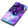 Étui Portefeuille Xiaomi Redmi 9C, Redmi 9C NFC - Série Style - Tigre