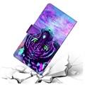 Étui Portefeuille Xiaomi Redmi 9C, Redmi 9C NFC - Série Style - Tigre