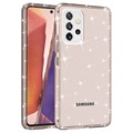 Coque Hybride Samsung Galaxy A53 5G - Série Stylish Glitter - Doré