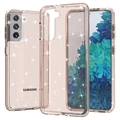 Coque Hybride Samsung Galaxy S21 5G - Série Stylish Glitter