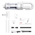 Suitu ST-8003CG Aspirateur portable 2-en-1 pour la voiture/la maison - 6000Pa - Blanc