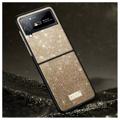 Coque Hybride Samsung Galaxy Z Flip4 5G Sulada Celebrity - Doré