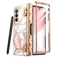 Coque Hybride Samsung Galaxy A33 5G Supcase Cosmo - Marbre Rose