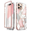 Coque Hybride iPhone 12 Pro Max Supcase Cosmo - Marbre