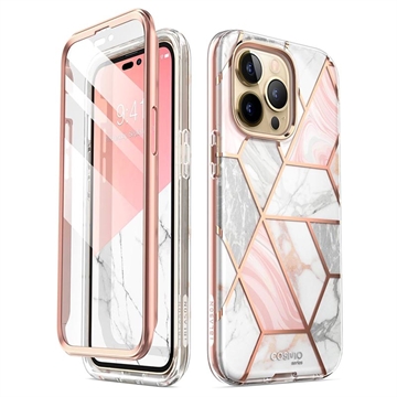 Coque Hybride Samsung Galaxy A33 5G Supcase Cosmo - Marbre Rose