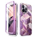 Coque Hybride Samsung Galaxy S22 5G Supcase Cosmo - Marbre Rose