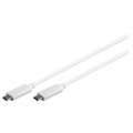 Câble de Charge et de Synchronisation SuperSpeed USB-C - 1m - Blanc