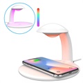 Chargeur Sans Fil Rapide et Lampe LED avec Contrôle Tactile Swan Shape - 10W