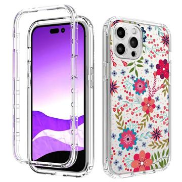 Coque Hybride iPhone 14 Pro Série Sweet Armor - Fleurs Colorées