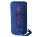 Haut-parleur Bluetooth Stéréo avec Lumières RVB T&G TG639 - Bleu