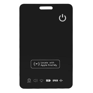 TR203 Traceur de portefeuille ultra-mince - Carte certifiée MFi avec charge sans fil et Apple Find My Support