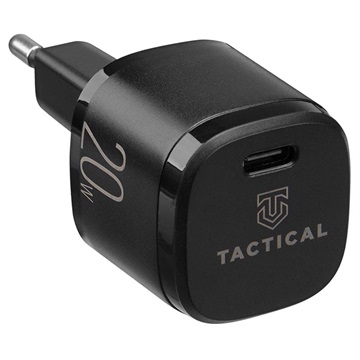 Chargeur Secteur USB-C Tactical Base Plug Mini 20W - Noir