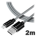 Tactical Fast Rope Charging Cable - USB-A/Lightning - 1m