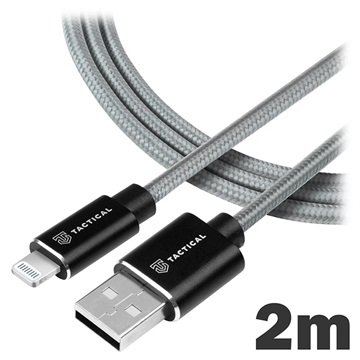 Tactical Fast Rope Charging Cable - USB-A/Lightning - 2m