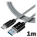 Câble de Charge Tactical Fast Rope - USB-A/USB-C - 1m