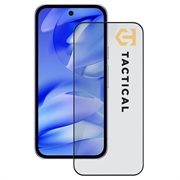 Protection d'écran Google Pixel 9a Tactical Glass Shield 5D - Bordure noire