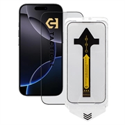 Protecteur d'écran iPhone 16 Pro/17 Tactical Impact Barrier for Rookies - Bordure noire