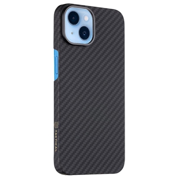 Coque iPhone 13 Tactical MagForce - Fibre de Carbone / Noire