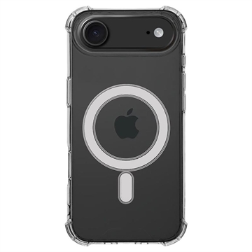 Coque iPhone 17 Air Tactical MagForce Plyo avec coins renforcés et MagSafe - Transparente